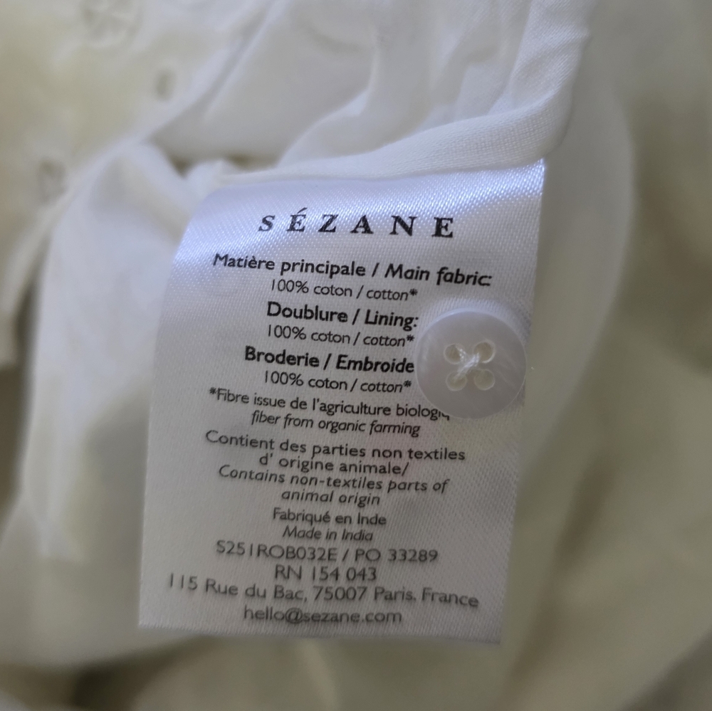 NWT Sezane Elvina Dress - Picture 14 of 16